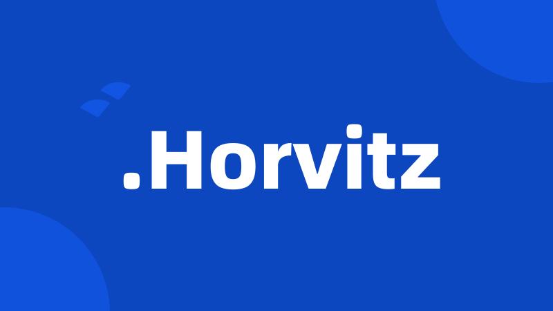 .Horvitz