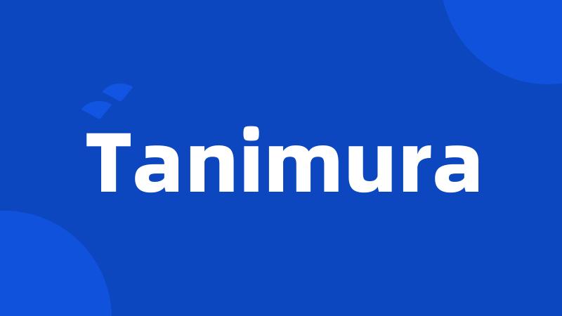 Tanimura