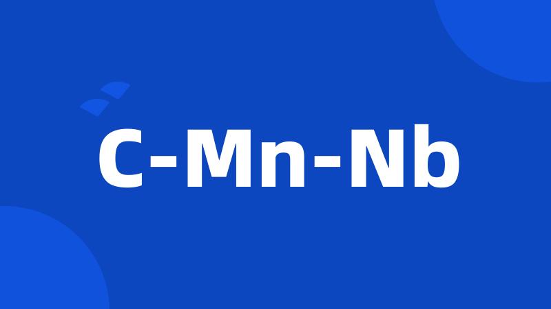 C-Mn-Nb