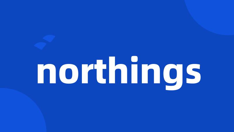 northings