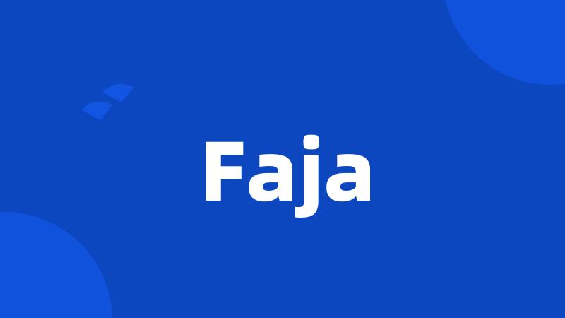 Faja