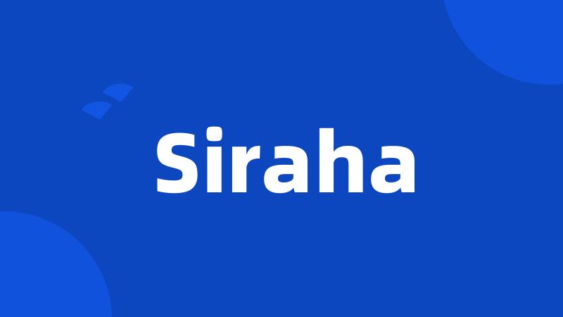 Siraha