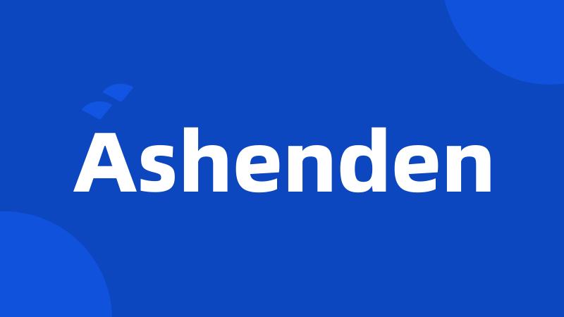 Ashenden