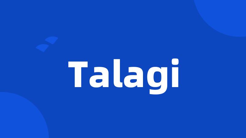 Talagi