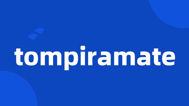 tompiramate