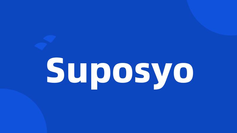 Suposyo