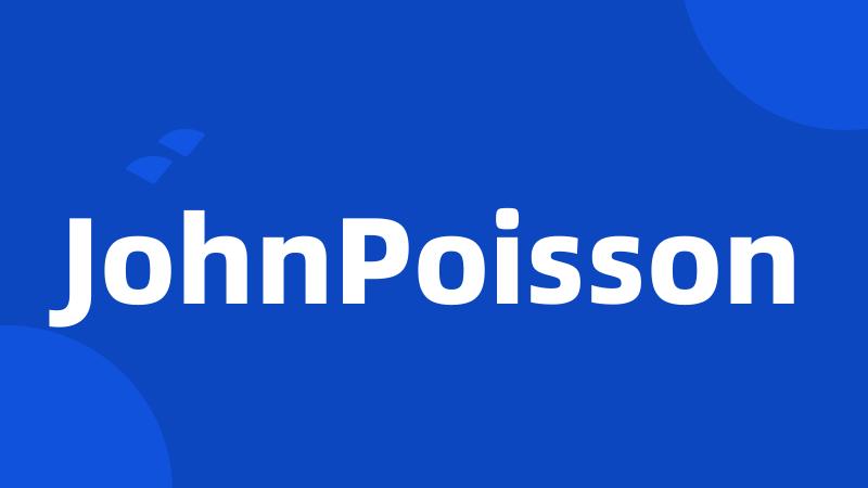 JohnPoisson