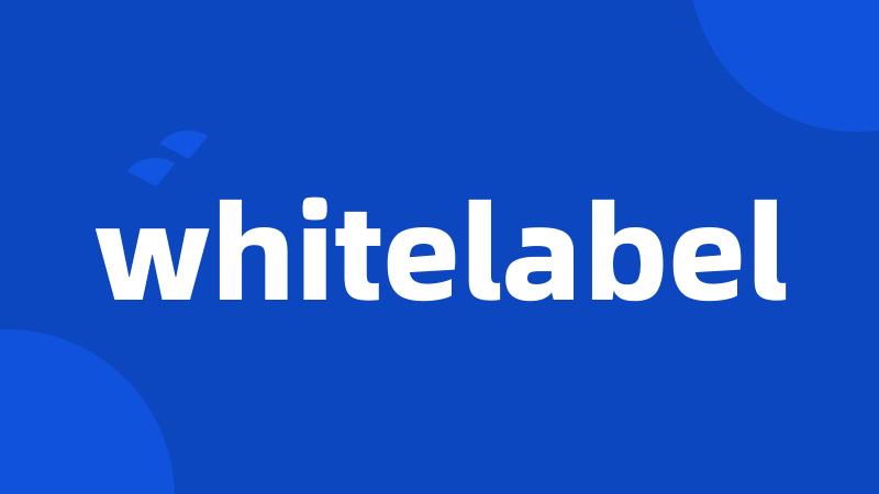 whitelabel