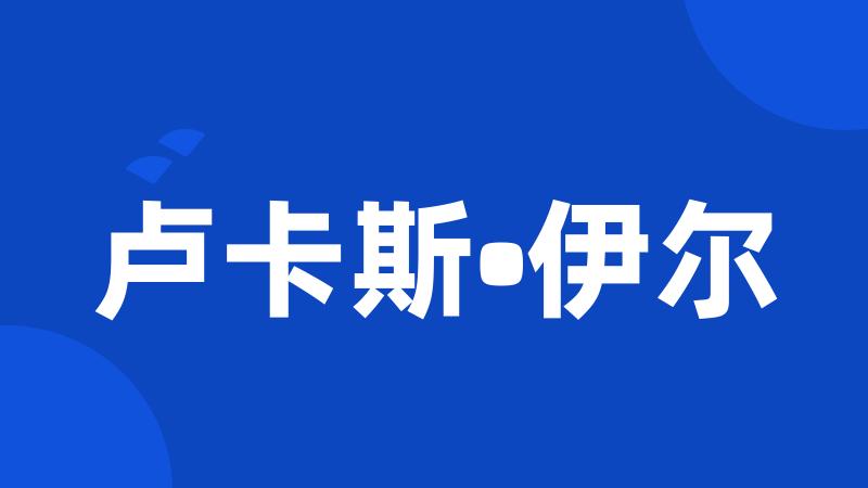 卢卡斯•伊尔