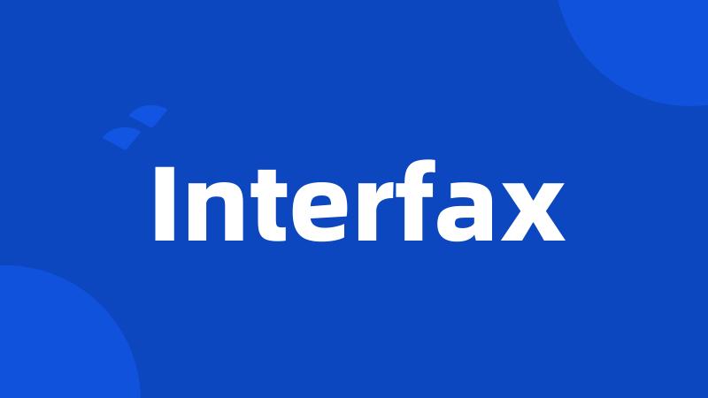 Interfax