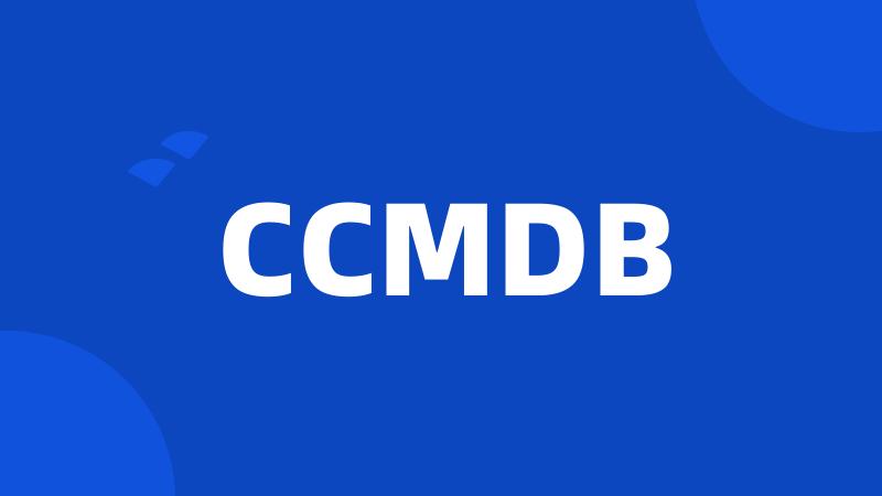 CCMDB