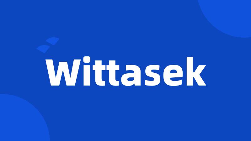 Wittasek