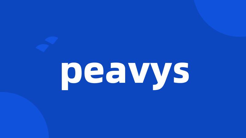 peavys