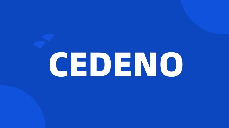 CEDENO