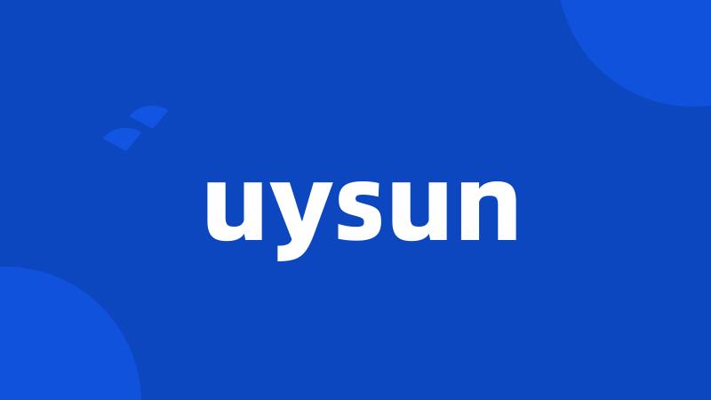 uysun