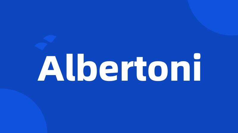 Albertoni