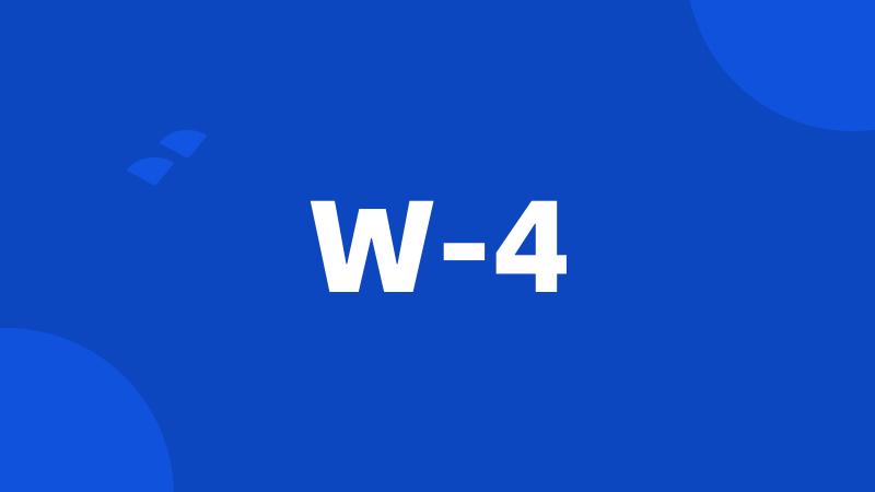 W-4