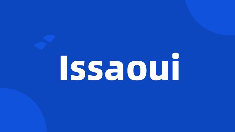 Issaoui