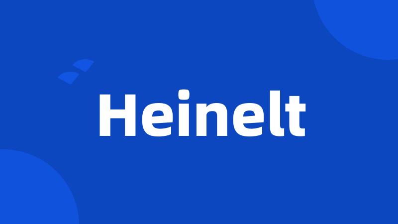 Heinelt