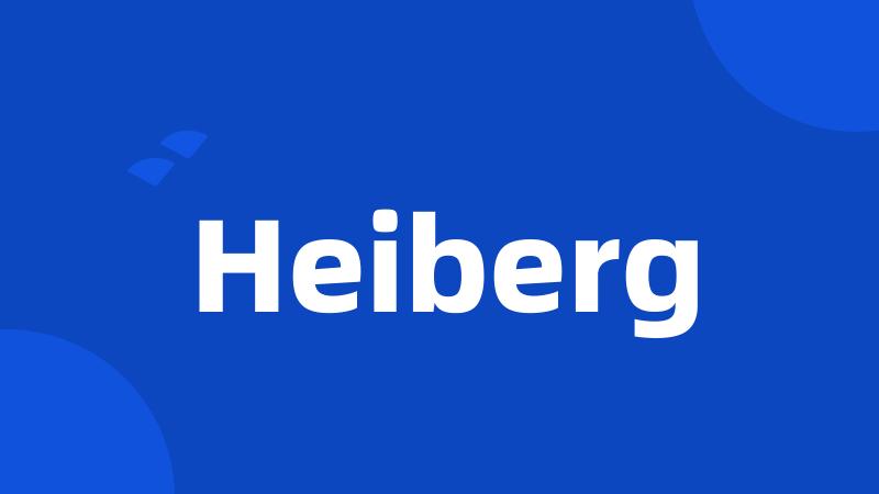 Heiberg