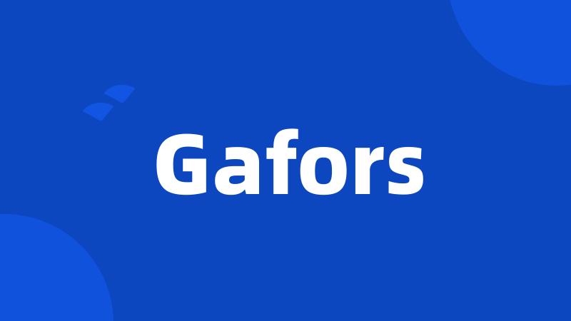 Gafors