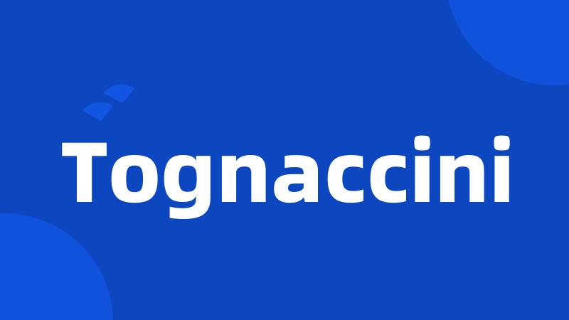 Tognaccini