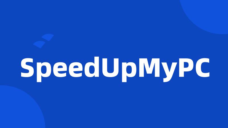 SpeedUpMyPC