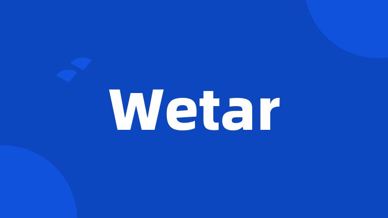 Wetar