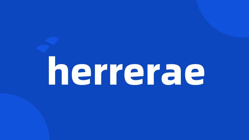 herrerae