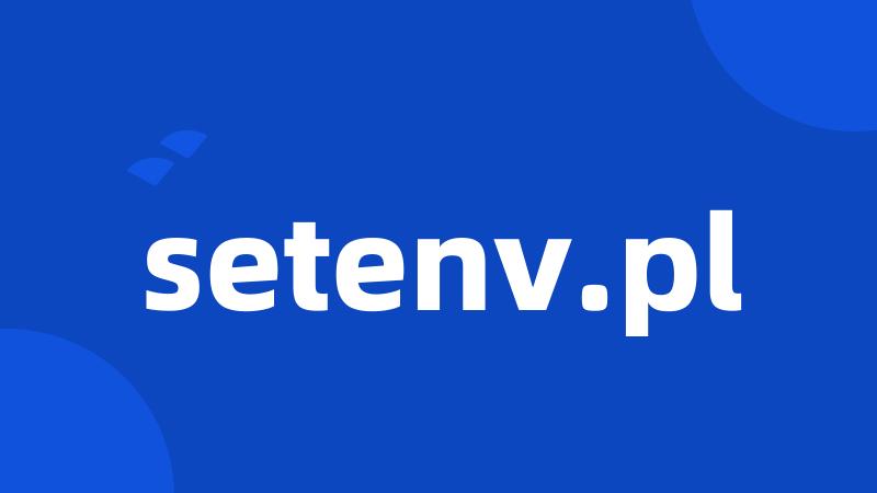 setenv.pl