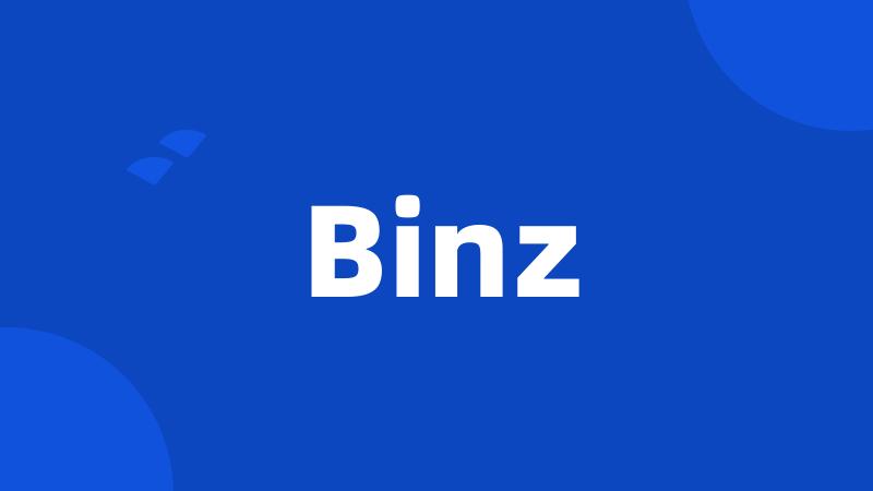 Binz