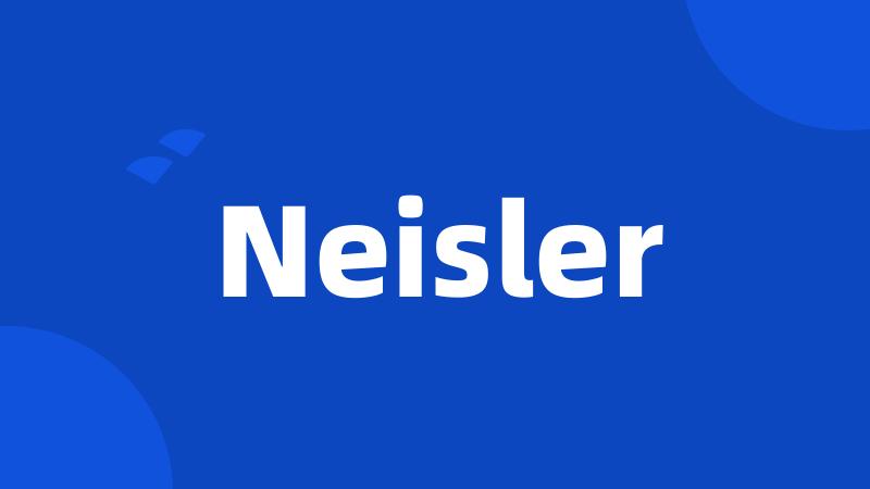 Neisler