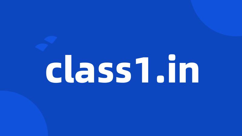 class1.in