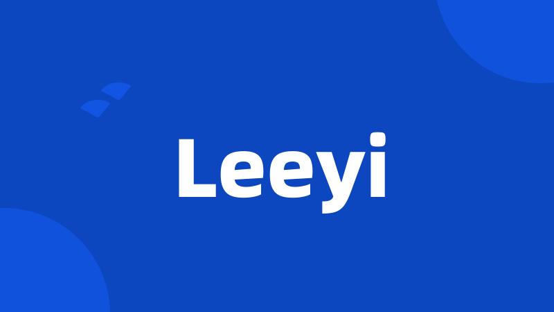 Leeyi