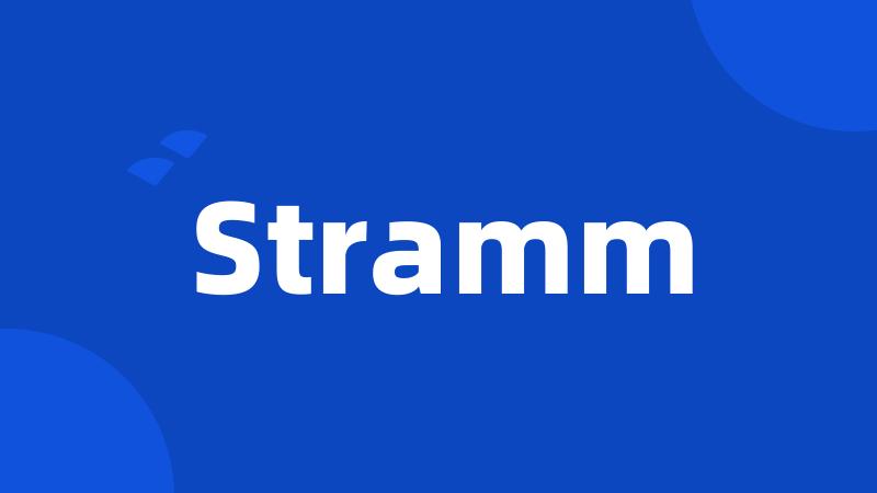 Stramm