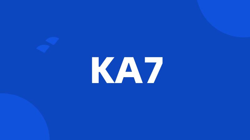 KA7