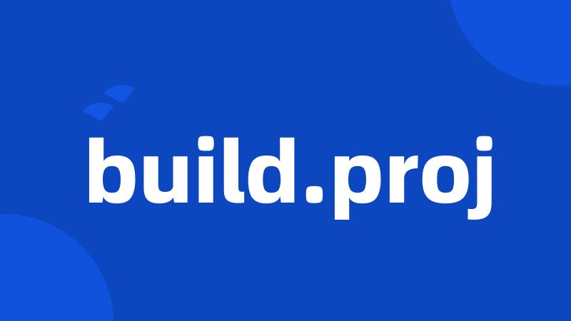 build.proj