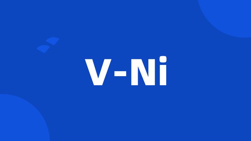 V-Ni