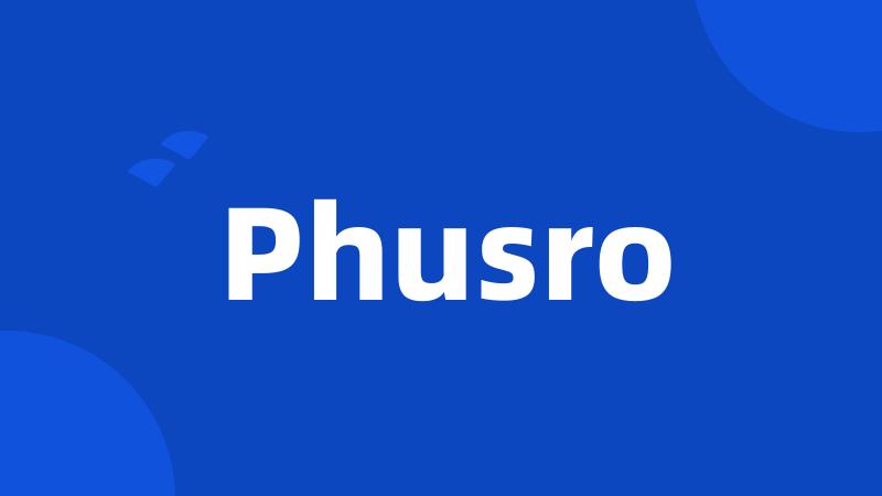 Phusro