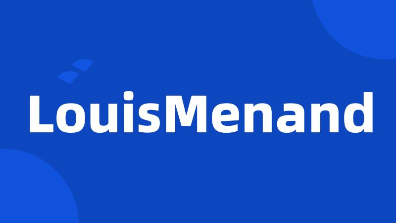 LouisMenand