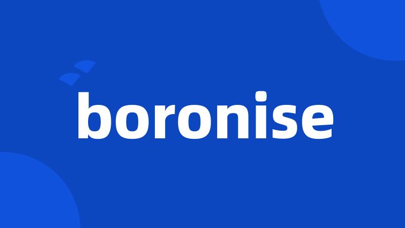 boronise