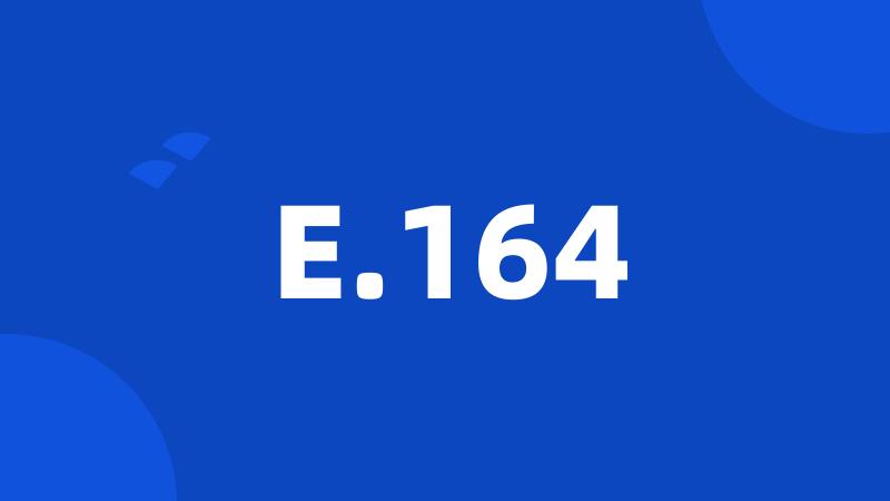 E.164