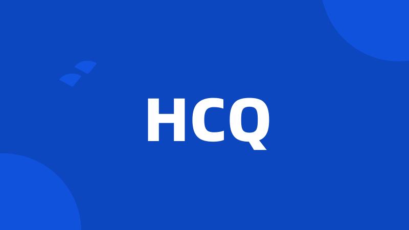 HCQ