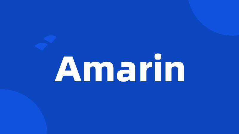 Amarin