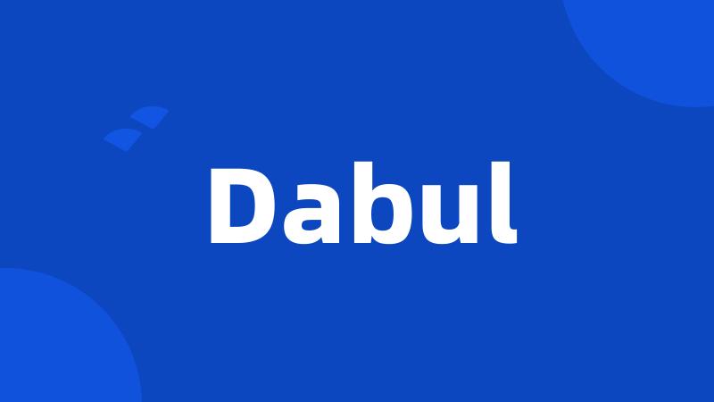 Dabul