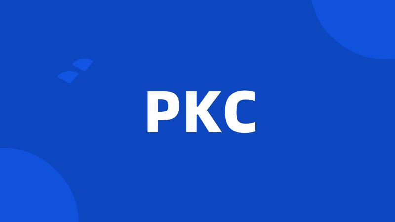 PKC