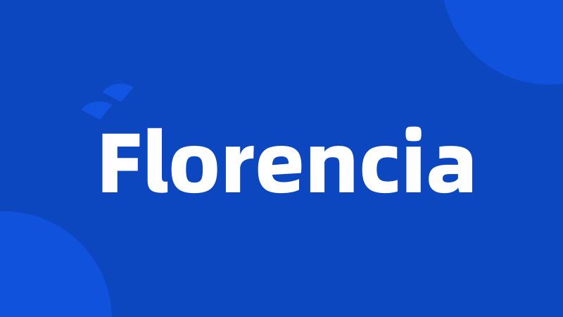 Florencia