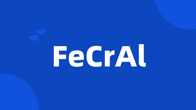 FeCrAl