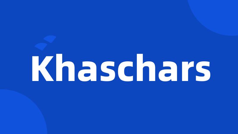 Khaschars