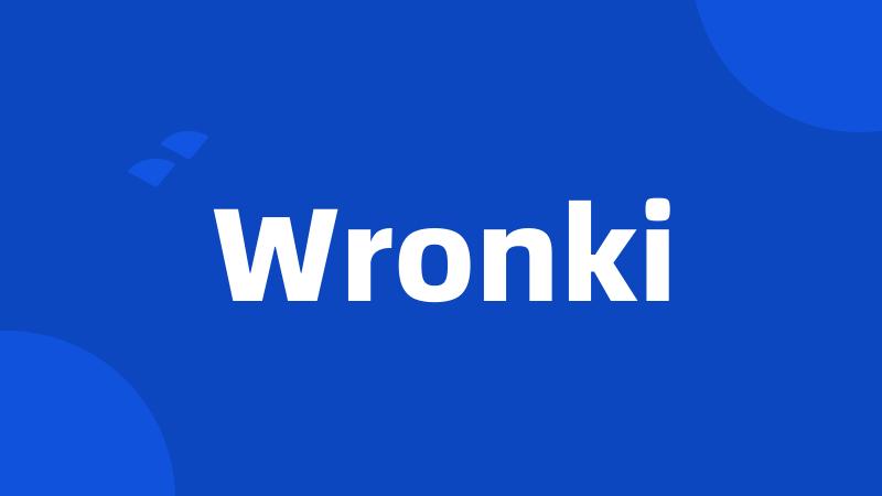 Wronki